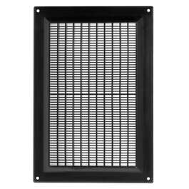 ВЕНТИЛЯЦИОННАЯ РЕШЁТКА  VR2517M 25X17CM ЧЁРНЫЙ  PLAST.