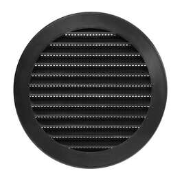 ВЕНТИЛЯЦИОННАЯ РЕШЁТКА  VR125M D125MM ЧЁРНЫЙ  PLAST.