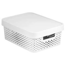 INFINITY LAATIKKO KANSELLINEN 11L VALKOINEN