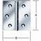 BUTT HINGE  100X100MM