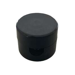 ISOLAATOR ÜMARKAABLILE PLASTIKUST MUST/ 5TK