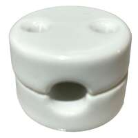 ISOLAATOR FENDE 1-LE KAABLILE KERAAM.White/ 2PAARI
