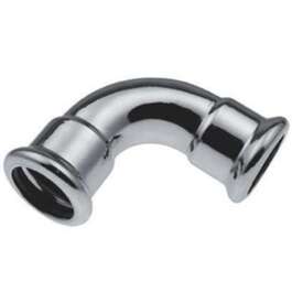 Steel tube press elbow 15x90 SS Steel tube press elbow 15x90 SS