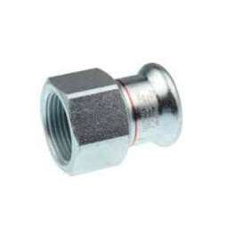 Teräsputken puristusliitin suora 15 x ½" SK Teräsputken puristusliitin suora 15 x ½" SK