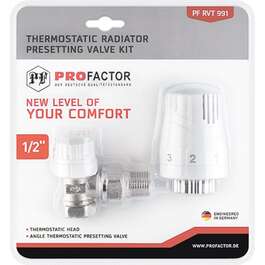 RAD.TERM.KOMPL DN15 NURK PROFACTOR(PEA+VENTIIL)