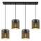 Riippuvalaisin GLOBO 15450-4H ABINI 4X60W E27