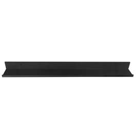 Picture shelf ENZ 110x12x8 cm Black