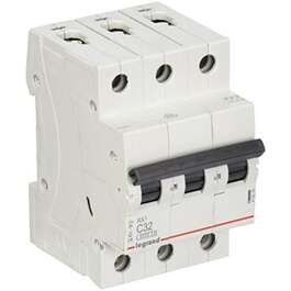 АВТОМАТИЧЕСКИЙ ВЫКЛЮЧАТЕЛЬ  LEGRAND HOME RX3 3P C 32A 6kA