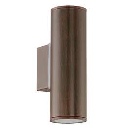 VALGUSTI RIGA 2X3W GU10-LED IP44 PRUUN