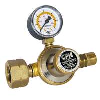 GAASIREGULAATOR DR115 PROPAAN 1-4 BAR MANOMEETRIGA