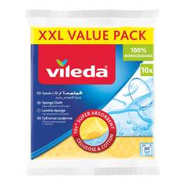 САЛФЕТКА ГУБЧАТАЯ VILEDA 10ШТ