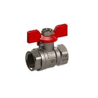 KUULKRAAN ½" FF LÜHIKE KÄEPIDE