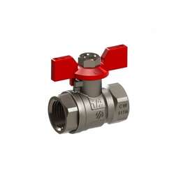 KUULKRAAN ½" FF LÜHIKE KÄEPIDE