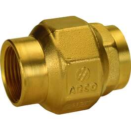 Spring-loaded check valve 1/2" Spring-loaded check valve 1/2"