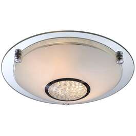 VALGUSTI GLOBO 48339-2 2X60W E27 KROOM/OPAL