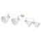 VALGUSTI GLOBO 54018-4 WIHO 4X40W E27 VALGE VALGUSTI GLOBO 54018-4 WIHO 4X40W E27 VALGE