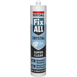 MONTAAŽILIIM SOUDAL FIX ALL CRYSTAL 290ml