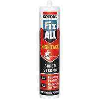 MONTAAŽILIIM SOUDAL FIX ALL HIGH TACK 290ml MONTAAŽILIIM SOUDAL FIX ALL HIGH TACK 290ml