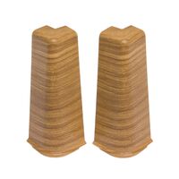 НАРУЖНЫЙ УГОЛОК ДЛЯ ПЛИНТУСА U   PVC M135 2TK HI-LINE