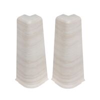 НАРУЖНЫЙ УГОЛОК ДЛЯ ПЛИНТУСА U   PVC M163 2TK HI-LINE