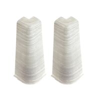 НАРУЖНЫЙ УГОЛОК ДЛЯ ПЛИНТУСА U   PVC M283 2TK HI-LINE