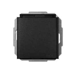 SOCKET  SENTIA MAANDUSEGA IP44 SÜVIS BLACK