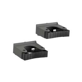 HOOKS ON THE ELFA UTILITY RAIL, LARGE GRAY/ 2 PCS