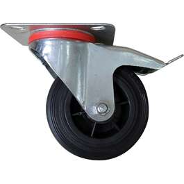 KÄÄNTYVÄ PYÖRÄ  D125mm/100kg