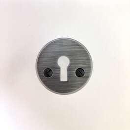 KEY PLATE Grey METALLIK