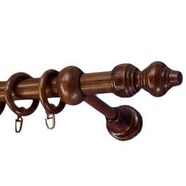 Verhotanko 28MM PÄHKINÄ 240CM Verhotanko 28MM PÄHKINÄ 240CM