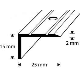 ASKELMAN REUNALISTA D2-2M 25x15MM PRONKS DIONE