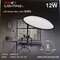 VALGUSTI SORA 12W LED 1020Lm D23 IP54