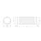 VENTILATION PIPE  PAINDLIK D125MM X 0,5M PLASTIK white