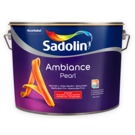 SEINAVÄRV SADOLIN AMBIANCE PEARL BW 10L POOLMATT