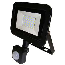 LED Flood Light 50W 4000lm with Sensor IP65 Black