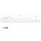LINERIO MOULDING  S-LINE Right NATURAL 2,65M