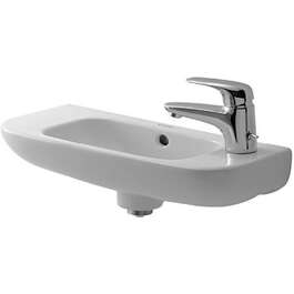 VALAMU DURAVIT D-CODE 50X22CM Valkoinen SEG.AUK oikea