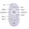 VALGUSTI FLAT 20W LED 2500lm 2700-5000K VALGE