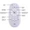 VALGUSTI FLAT 20W LED 2500lm 2700-5000K VALGE
