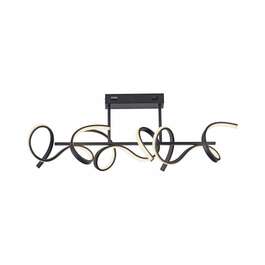 VALGUSTI CURLS 3X8,6W LED 990lm 3000K MUST