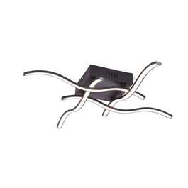 VALGUSTI WAVE 4X4,8W LED 480lm 3000K MUST