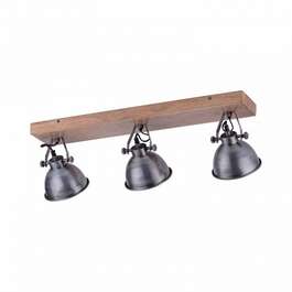 VALGUSTI SAMIA 3X40W E14 METALL