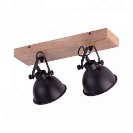 VALGUSTI SAMIA 2X40W E14 MUST