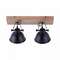 VALGUSTI SAMIA 2X40W E14 MUST