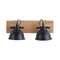 VALGUSTI SAMIA 2X40W E14 MUST