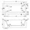 ВАННА CERSANIT SMART 170X80 левый ВАННА CERSANIT SMART 170X80 VASAK