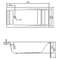 BATHTUB  CERSANIT VIRGO 160X75+ESIPANEEL