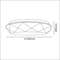 VALGUSTI GALAXY 17W LED IP44 1300lm 32cm LAE
