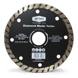 DIAMOND CUTTING DISC  TAMO  D115X22,2MM TURBO