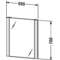 PEEGEL DURAVIT LM7865 70X60CM LED VALGUSTIGA PEEGEL DURAVIT LM7865 70X60CM LED VALGUSTIGA